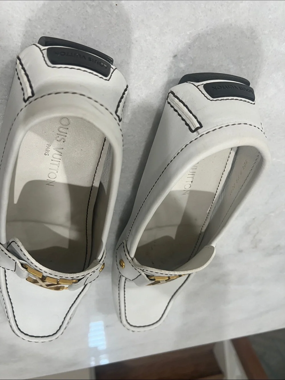 Louis Vuitton Monte Carlo Loafers Men's LV Buckle Loafers